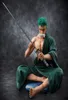 Zoro Figures One Piece Figure Anime Zoro assis Figures modèle Statue PVC poupée maison bureau voiture Decora Sculpture artisanat à collectionner 7394013