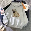 Sweats à capuche pour femmes Carlin Femmes Harajuku Anime Hoddies Vêtements Femme Style Coréen Pull