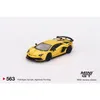 MINIGT Disponibile 1 64 Aventador SVJ Giallo Diecast Diorama Modello di auto Giocattoli 563 231228