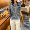 Designer High Quality Women's Full F Letter Knits & Tees Fashion Luxury Knit Crew Neck Short Sleeve T-Shirt summer