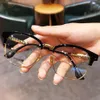 Дизайнерские очки Ch Cross в оправе Chromes Брендовые солнцезащитные очки New Eye Универсальные для мужчин и женщин Ретро-очки Титановые ультраблизорукие сердца Высококачественные оправы для очков Bb66