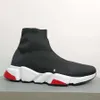 Designer Belenciigas Speeds 2.0 V2 Chaussures décontractées Baskets à plateforme Hommes Femmes Tripler-S Paris Chaussettes Bottes Marque Light Ruby Walking Sports Respirant Graffiti High cool