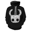 Hollow Knight Hoodies Designer Mens Hoodie Moletom Camiseta 3D Cartoon Anime Personagem Hollow Knight Camisa Mulher Roupas Criança Manga Longa Moletom Com Capuz Pulôveres