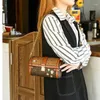 أكياس الكتف حقيبة أنبوب صغيرة مع زينة رائعة من الماس الديكور والتصميم الشاق - حقائب اليد الأنيقة الفاخرة الأنيقة