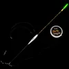 Goture 1PC Vertikale Boje Angeln Schwimmt mit Tube Float Rig 5PCS Glow Light Stick Für Karpfen Tackle 231229