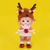 18 Ob11 Dolls Cosplay Cute Animal Dress Up 6 inch BJD Doll Makeup DIY Surprise Toy Obitsu Christmas Gift For Girls 231229