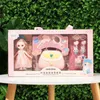 Toys BJD Doll för flickor gåvor Princess Bag Pet Shop Cykel Joint Movely Full Set Diy Toy Children S Birthday Christmas 231228