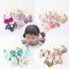 Haaraccessoires 10 stuks baby baby strikken prinses kinderbanden voor meisjes cadeau pom elastische peuter banden haarbanden