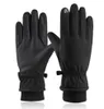 Pięć palców rękawiczki Wodoodporne zimowe ciepłe śnieg Snowboard Motorcycle Riding Touch Ecran dla mężczyzn HSJ884548311