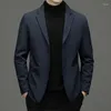 Herrenanzüge, Mode, Business, Gentleman, britischer Stil, dünne Entendaunen, kalt, warm, lässig, schlank, koreanische Version, offizieller Hochzeitsblazer