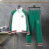 2024 Designer Mens TrackSuits Zestaw Męski Milan Kolor litera Druku