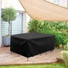 Patio Furniture Cover 180x120x74cm Outdoor Table Covers Waterproof Rain Snow Dust WindProof Oxford Cloth Garden 231228