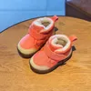 Ayakkabılar 2021 Toddler Snow Boot Kış Bebek Botları Erkekler İçin Bebek Botları Sıcak Peluş Dış Soft Soft Slip Çocuk Tabiatı 1 4 Yıl