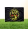 Cobra Kai Strike First Hard No Mercy 3x5ft Flags 100D Polyester Banners Indoor Outdoor Vivid Color High Quality With Two Brass Gro9618990