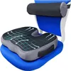 Antislip Memory Foam Zitkussen Voor Rugpijn Stuitbeen Orthopedische Auto Bureaustoel Rolstoel Ondersteuning Stuitje Ischias Relief 231228