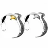 Bracelets de charme Vintage tibétain argent aigle bracelet bracelet pour femmes hommes élégant fête bijoux cadeau Sl457