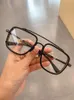 Designer Ch Cross Brillengestell Chromes Marke Sonnenbrillen Spiegel für Männer Großer Augenschutz Myopie Farbe Flach Frauen Herz Luxus Hochwertige Brillengestelle Pvr5