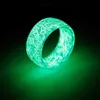 Luminous Glow Ring Glowing in the Dark Jewelry Unisex Decoration for Women Men268R