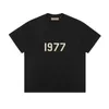 T-shirt da uomo firmate 1977 manica corta in puro cotone traspirante assorbimento del sudore manica corta alta merce da uomo Abbigliamento moda coppia T-shirt da donna