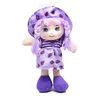 Cartoon Kawaii Frutta Gonna Cappello Bambole di Pezza Morbido e carino Panno Peluche per il Bambino Giochi di imitazione Ragazze Compleanno Regali di Natale 231228