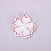 Keramisk blommapinnar vila multifärg körsbärsblomning av pinnar av japansk stil ram Hema Restaurangtillbehör