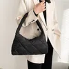 Bolsos de noche Diseñador de marca Algodón A cuadros Acolchado Bolso de hombro de mujer Cadenas retro Crossbody Hobos Bolso