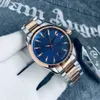 Ny högkvalitativ mäns klockkeramisk ram 41 mm Sapphire Men's Watch Automatisk rörelse Mekanisk klocka 316L Steel Band 300 Meter Watch