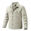 Heren S-jassen Herenjas Jas Herfst Winter Diamant Gewatteerd Lichtgewicht Mode Casual Knop Winddicht Uitloper Chaquetas Hombre