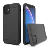 Coque hybride en métal brossé pour iPhone, compatible modèles 12, 11 Pro Max, X, XR, 6, 7, 8 Plus, Samsung A21, A11, A51, Moto G fast, E7 2020 ZZ