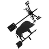 Garden Decorations Animals Wind Vane Roof Weathervane Decor Metal Iron Direction Indicator Patio Decoration Lawn