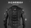 Motorcykelkläder Män Full Body Armor Motocross Racing Moto Jacka Riding Motorcykel Skyddsstorlek M-4XL #