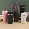 Tazza thermos da caffè doppia in acciaio inossidabile Tazza thermos da viaggio per auto multiuso da 380 / 510 ml Tazza portatile multiuso a prova di perdite 231228