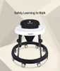 Baby Walkers Infantil Brilhante Walker com 8 Rodas Carrinho Preto e Branco 618 Meses Assistant8619550