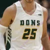 قمصان كرة السلة San Francisco USF Dons لكرة السلة Jersey NCAAS College Phil Smith Charles Minlend Jamaree Bouyea Lull Shabazz Ratinho Dailey