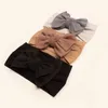 Hair Accessories 1pc Bow Baby Head Band For Children Solid Headbands Born Nylon Headband Turban Kids Headwear Girl