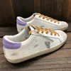 Designer skor casual kvinnor svart leopard tryck rosa-guld glitter gyllene sneakers klassisk vit do-gamla smutsiga superstjärna kvinnor herrsko