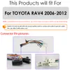 Toyota Rav4 Rav 4 2006 - 2012 Araba Radyosu Multimedya Navigasyonu 2 Din Android 2din Autoradio Carplay Stereo SWC DVR Kamera