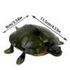 Zmierzony żółw zdalnego sterowania wodą zdalne sterowanie żółwiowymi figurami zwierząt Fałszywe elektryczne zwierzęce zabawki Turtle dla dzieci 231229