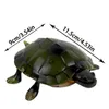 Tortue télécommande pour l'eau télécommande tortue jouet animaux Figurines faux électrique Animal jouet tortue modèle pour enfants 231229