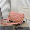 Rosa luxurys mensageiro saco designer bolsa feminina crossbody sacos clássico adorável bolsa de ombro bolsa senhora