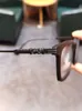 Designer Ch okulary krzyżowe Chromy Marka okulary przeciwsłoneczne Nowy obiektyw oka dla mężczyzn kobiety przezroczyste płaskie lustro sparowane miopia serce wysokiej jakości ramy okularowe 9ci8