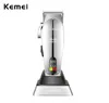 Kemei 12480 Professional Master Barber Shop Hair Clipper Cordless Lithium Ion Adjustable Blade Trimmer Cutting Machine 2203127362548