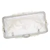 Bags Women Pearl Clutch Bags Evening Bag Purse Handbag For Wedding Chain Bag For Dinner Party White