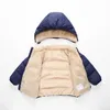 Cappotti per bambini Ragazzi Cappotti invernali spessi Capispalla in cashmere caldo per ragazze Giacca con cappuccio Vestiti per bambini Cappotto per bambini 1 6Y 231228