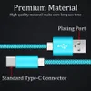 Разноцветный плетеный кабель 2,4 А USB-кабель типа-c «папа» микро-usb-c другой кабель для быстрой зарядки для Samsung для Huawei, новый