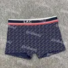 Novo crocodilo impresso cuecas boxers dos homens confortável roupa interior de algodão marca masculino boxer shorts