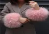 Autumn and winter women039s Large cuff oversleeps hand ring fur wrist support faux oversleeps hand ring fur arm warmer 2010219910056