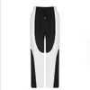 ins High Street Wash New Contrence Contraving Contastic Head Head Dance Dance Pants Spice Girls with High Waist Street Snap Fashion Pants L231229