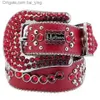 2022 أحزمة الموضة للنساء مصممة Mens BB Simon Rhinestone Belt مع Bling Rhinestones كهدية Baiying266h