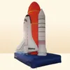 outdoor activities 4m High Giant inflatable spaceship space shuttle Rocket model for advertising5464385